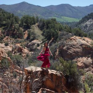 Free People Bring On The Heat Maroon Red Small Maxi Dress Rare Vintage s